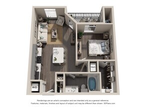 The Cashmere (A1) 209 floor plan